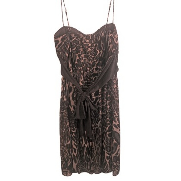 SPEECHLESS Leopard/Cheetah Cocktail Dress-Medium. - Picture 2 of 4